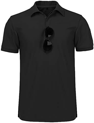 V Valanch Mens Polo кошула кратка ракав голф кошула за мажи тактички кошули Пике Jerseyерси тенис обична маица