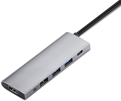 YDXNY Тип-C ЦЕНТАР USB Центар Тип-C ДО USB 3.0 Тастатура Глушец Интерфејс Pd Полнење ЗА USB Лаптоп Таблет КОМПЈУТЕР
