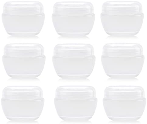 12 компјутери 20 ml 20g козметички контејнери примерок тегли ситни контејнери за примероци за шминка