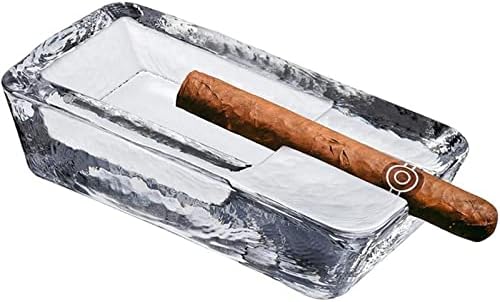 Ешреа за цигари Цигари Аштрај рачно изработен дизајн на кристално стакло и тутун луксузен додаток за пушење може