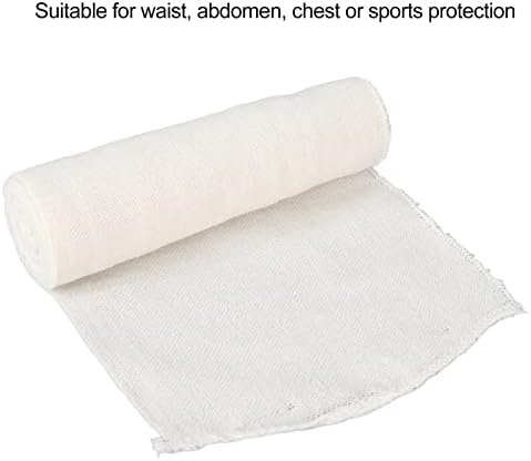 Еластична обвивка за завој, мека памучна памучна памучна обвивка за завој, го намали притисокот на ткивата за половината за спортска