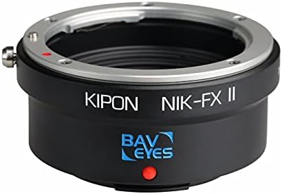 Фокусниот редуктор на адаптер Kipon Focal Speedbooster за Nik F AI леќи до Fuji X XF камера