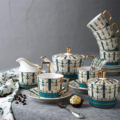 Seasd Европски стил кафе и чај сет британски керамички попладневен чај чаша поставена кутија за подароци за подароци за свадба