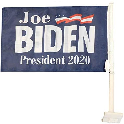 Американска Суперсторка На Големо 2 Пакет Џо Бајден Претседател 2020 Сина 2-Странична 12 х18 Груб Текс 100д Автомобилско Знаме