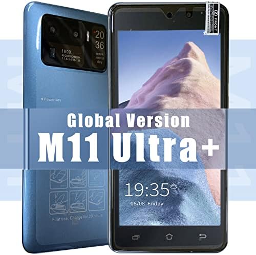 М11 Ултра Паметен Телефон Отклучен Андроид 1+4Г Ram Меморија 5.5 Инчен Екран ЗА Капка Вода GPS VF4