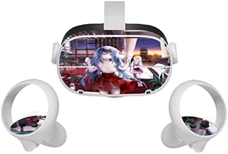 Девојче за пејач VR Oculus Quest 2 Skin VR 2 Skins слушалки и контролори налепници заштитни додатоци за декларации