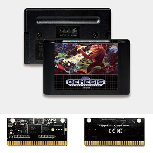Адити Токи Оди Апе Спит - САД етикета FlashKit MD Electrales Gold PCB картичка за Sega Genesis Megadrive Video Game Console