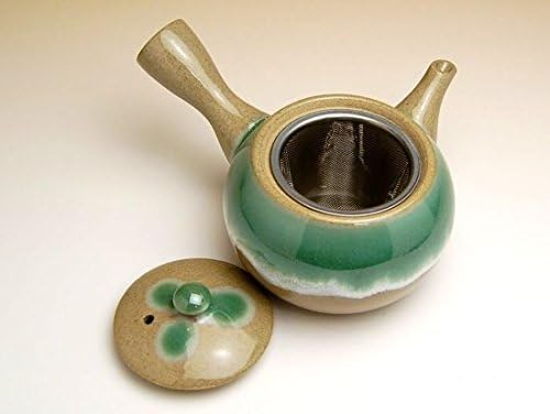 Јапонски чајник керамички kyusu 11,8 мл Арита Имари Продавница направена во јапонски грнчарски чај тенџере за зелен чај баншу