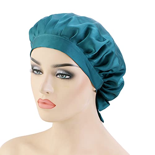 Womenените рак глава капа капа за коса турбан глава за завиткување на турбани капачиња за туширање капа за капење коса боемска лента