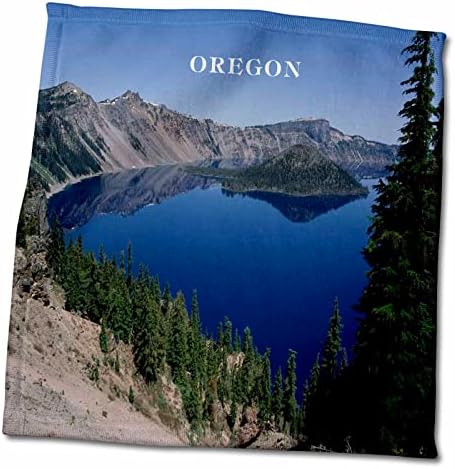 3drose Florene America The Beautiful - Кратерското езеро во Орегон - крпи