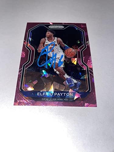Елфрид Пејтон потпиша 20-2021 NBA Panini Prizm Pink Trading Card Orlando Magic - непотпишани кошаркарски картички