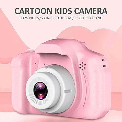 Детска камера шок -отпорен 1080p HD екранот Видео играчка 8 милиони пиксели камера деца на отворено фотографија роденденски подарок