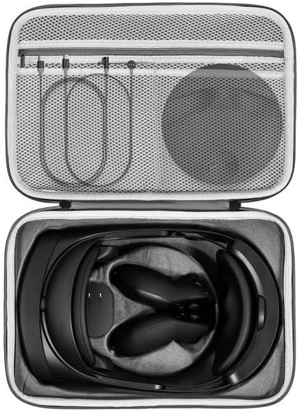 Кутија за складирање на афими за складирање на куфер за мета -Quest Pro VR слушалки