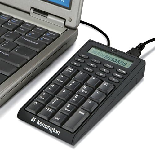 Кенсингтон Лаптоп Тастатура/Калкулатор СО USB Центар, 19-Клуч Рампа 72274