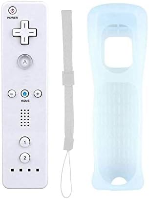 Wii Контролер, Замена Wii Далечински Игра Контролер Со Силиконски Случај И Рачниот Зглоб За Nintendo Wii И Wii U