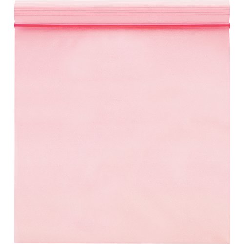 12 x 12, 4 милји тешки розови анти-статички патенти кои се повторуваат пластични поли-торби