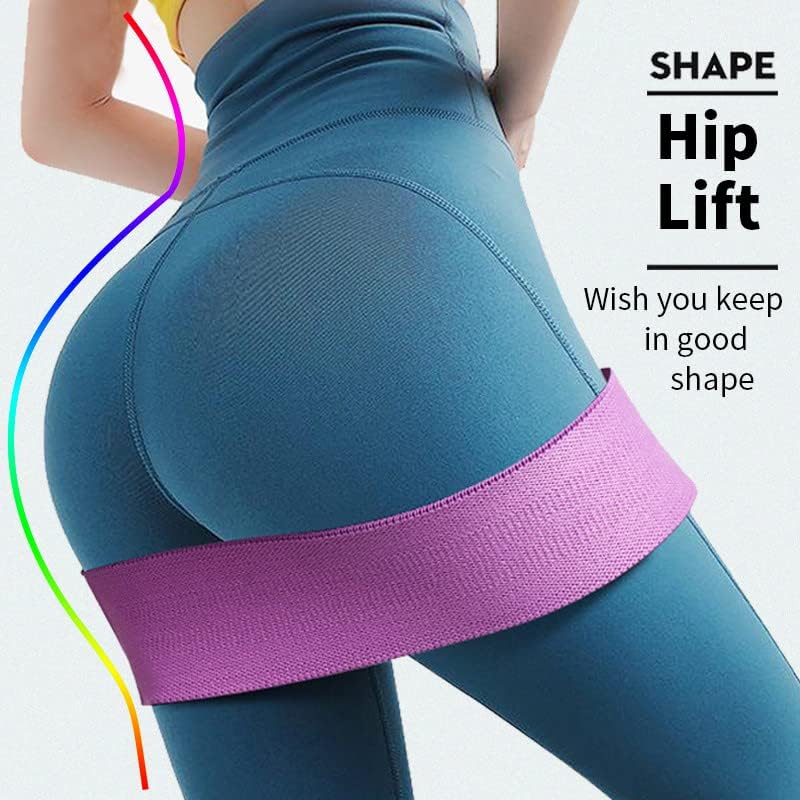 Eilin Fitness Resistance Band Band Skin Priendly Friendly Loop Thride Toophate Faby Booty Glute Glute вежба Squat Femaleенски