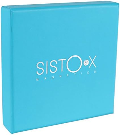 Sisto-X Супер силни бакнежи Дизајн Магнетна треска од Систо-x® бакарна нараквица 6 магнети здравје природен XL