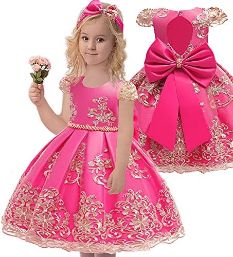 Бебе принцеза чипка фустан цвет девојки формална роденденска забава свадба деверуша Туту Тул, облека за причест