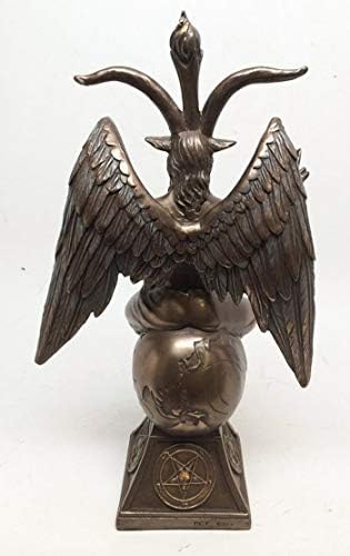 Пацифик подарок коза бафомет сатанизам сабатска скулптура, бронза