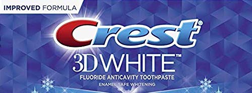 Паста за заби за заби со 3Д бел флуорид, арктички свеж, 4,1 унца