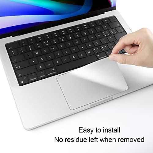Batianda Palm Rest Lest Laptop Laptop Skin компатибилен со MacBook Pro 16 Inch 2021 Model Model A2485 M1 Pro /M1 Max Full Body Palm Palm Plater
