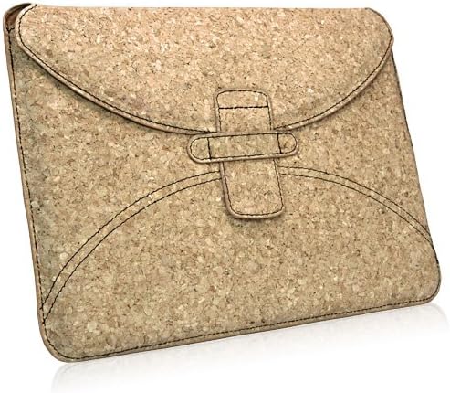 Case Boxwave Case for Plum Optimax 10 - Quorky торбичка, издржлива, лесна капакот на ракавот на плитки од плута за Plum Optimax 10