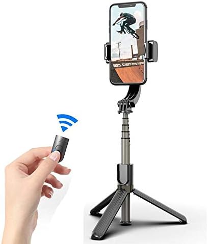Штанд со боксер и монтирање компатибилен со Infinix Smart 5 Pro - Gimbal SelfiePod, Selfie Stick Extendable Video Gimbal стабилизатор за Infinix