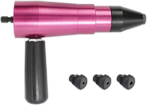 Syksol Guangming - Адаптер за пиштол за орев со електричен ривертер, адаптер за вежбање безжичен, алуминиум за вметнување додатоци