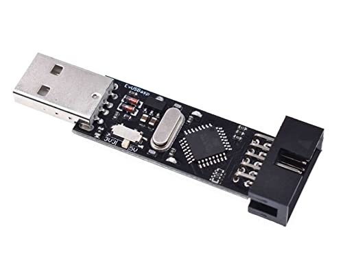 USBASP USB ISP 3.3V / 5V AVR Програмер USB ATMEGA8 ATMEGA128 NEW +10PIN WIRE поддршка WIN7 64bit