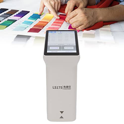 Colorimete, преносен дигитален колориметар Coloreter Checkcecker Висока точност Дигитална анализа на бојата на бојата Мерач на разлика во боја со податоци со податоци