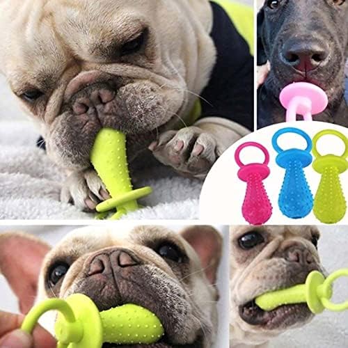 Bybycd Dog Toy Interactive Chaw обука за џвакање играчки заби за чистење за мали кучиња кучиња фрлаат играчки на отворено игра миленичиња