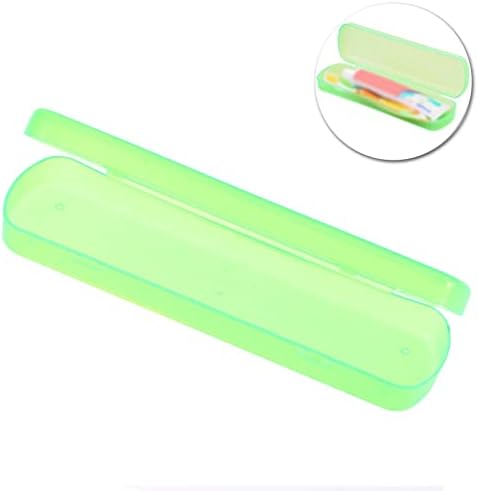 Ieaseys чадор преносна четка за заби за заби за заби, правоаголна кутија за држач за кутии за патувања за кампување, кутија за кутии за отворено складирање