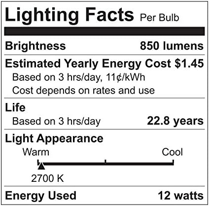 GE Осветлување 96843 LED PAR30 Рефлектор Со Средна Основа, 12-Вати, Мека Бела, 1-Пакет