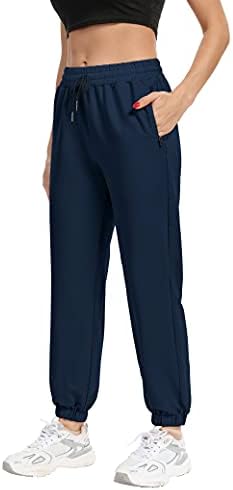 Galasala жени џемпери со џебови со патенти Атлетски џогери за жени тренингот дневни панталони џогирање панталони