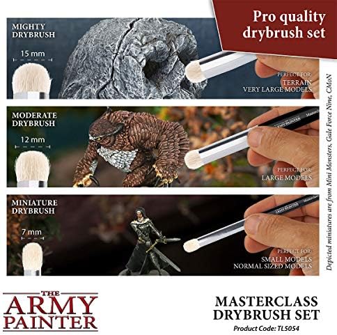 Мега -сет на армиски сликар, Masterclass: сет за сушење четки