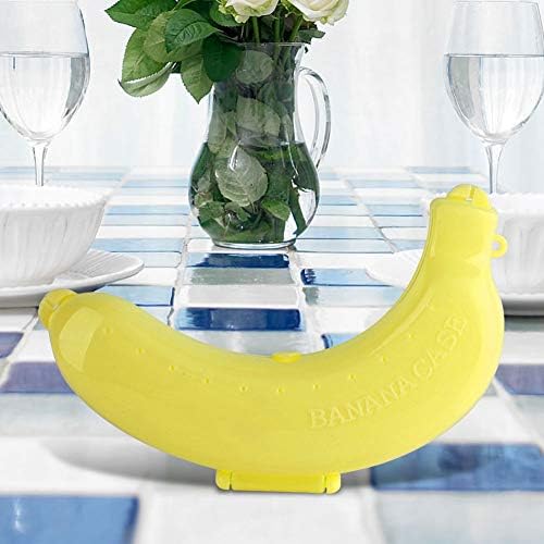 Банана Случај, Симпатична Банана Ручек Контејнер За Складирање Овошје Кутија За Патување На Отворено 3 Бои