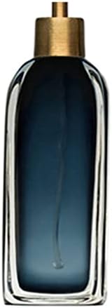 FZZDP креативно стакло шише со вино уметност табела ламба уметност дизајнер темно сино вино за ламба за маса