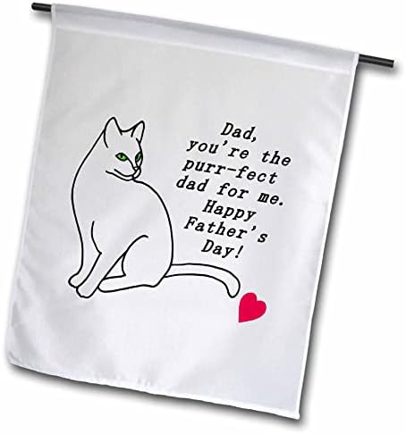 Цртеж на 3drose на мачка тато ти си чиста тато за мене среќен ден на татковците - знамиња