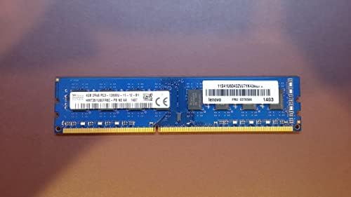 Hynix 4GB PC3-12800 DDR3- 1600MHz Не-ECC Неизвесен CL11 240-PIN DIMM HMT351U6CFR8C-PB
