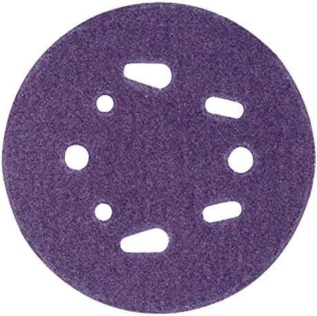 3М Ултра трајни дискови за пескарење на напојување од 5 инчи, Универзална дупка, 320 решетки, 10/пакет