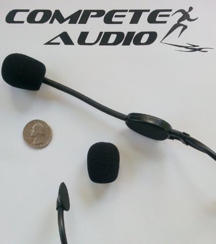 Натпреварувајте аудио пена микрофон за шофершајбни од 50 пакувања/фитнес центар за фитнес центар црно