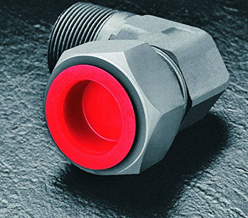 Caplugs 99394847 Пластично засилено капаче и приклучок со широка прирабница W-15, PE-LD, CAP OD 1.181 Plug ID 1.375, црвено