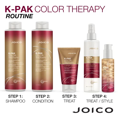 Consionоико К-Пак-терапија со боја за заштита на бојата за заштита на бои | За коса третирана со боја | Зголемете сјај | Подобрување на еластичноста