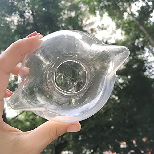 Hanxiaoyishop риба чинија креативно мини стаклен резервоар за риби аквариум вазна едноставна транспарентна мала бета украсна риба