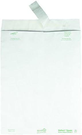 Преживеан за квалитетен парк R1580 Tyvek Mailer, 10 x 13, бело