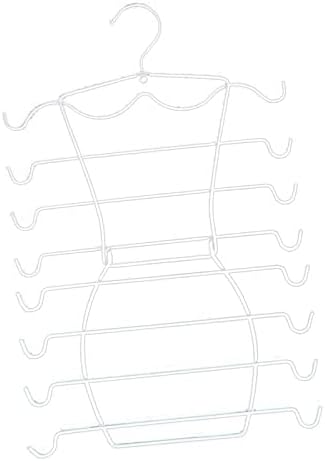 Qianly преклопна облека за закачалка за закачалка со закачалка со шлаг на шал за вртење на врвови за шалци за закачалки за закачалки за домови