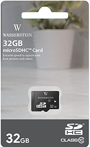 Сончевиот панел Wasserstein компатибилен со Wyze Cam Outdoor - 5V 2W полнење со дополнителна 32 GB микро SD картичка вклучена