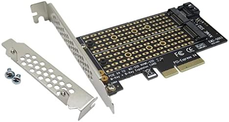 М. 2 НГФФ до Десктоп PCIe x4 x8 x16 NVMe SATA Двојна SSD PCI Експрес Професионална Адаптер Картичка