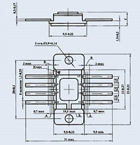 С.У.Р. & R Алатки IC/Microchip K142EN6A Analoge LM125 SSSR 1 компјутери
